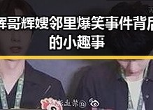 辉哥辉嫂邻里爆笑事件背后的小趣事