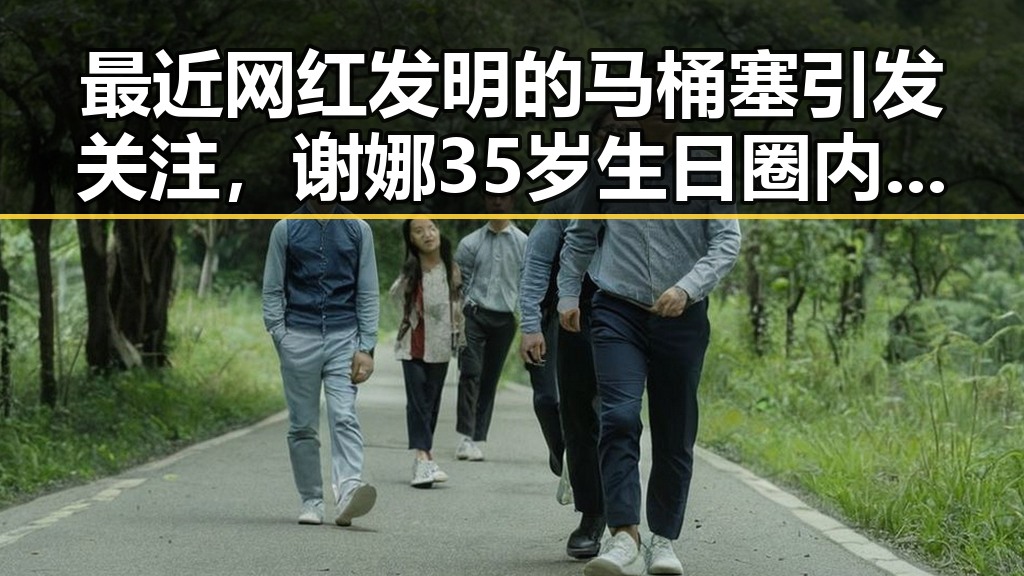 最近网红发明的马桶塞引发关注,谢娜35岁生日圈内好友齐送祝福